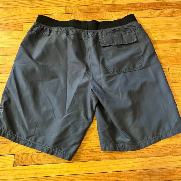 Prana Mojo Shorts Mens XLGray Pull On Running Stretch Hiking Active Yoga - Picture 3 of 11